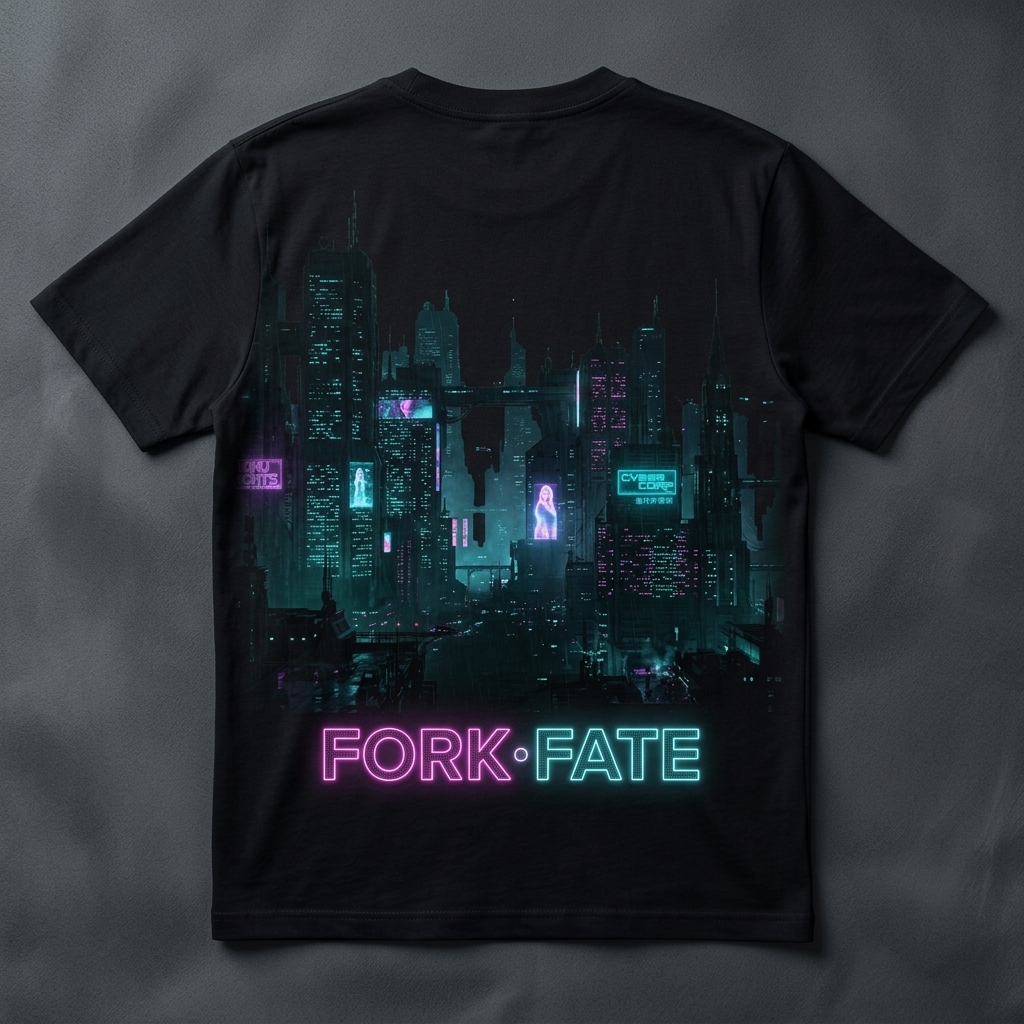 Neon Nights back print