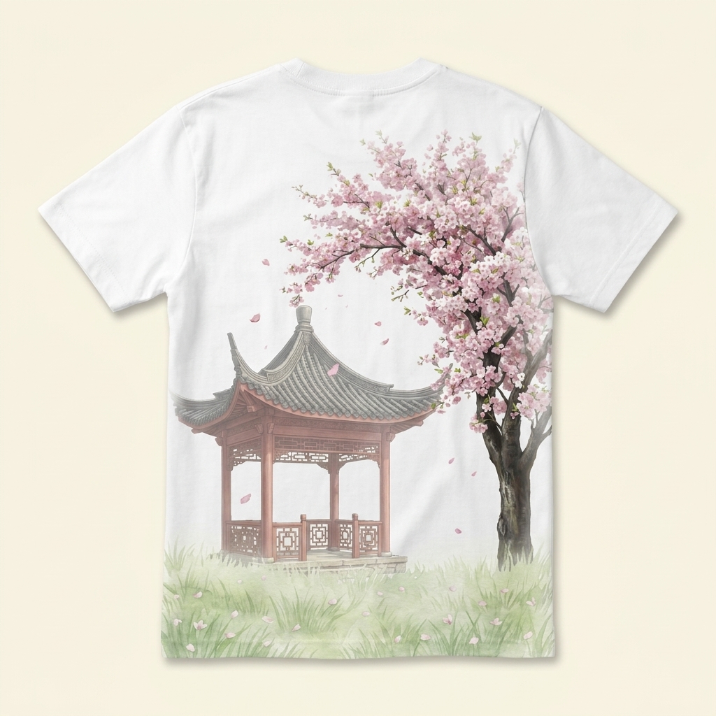Spring Bloom back print